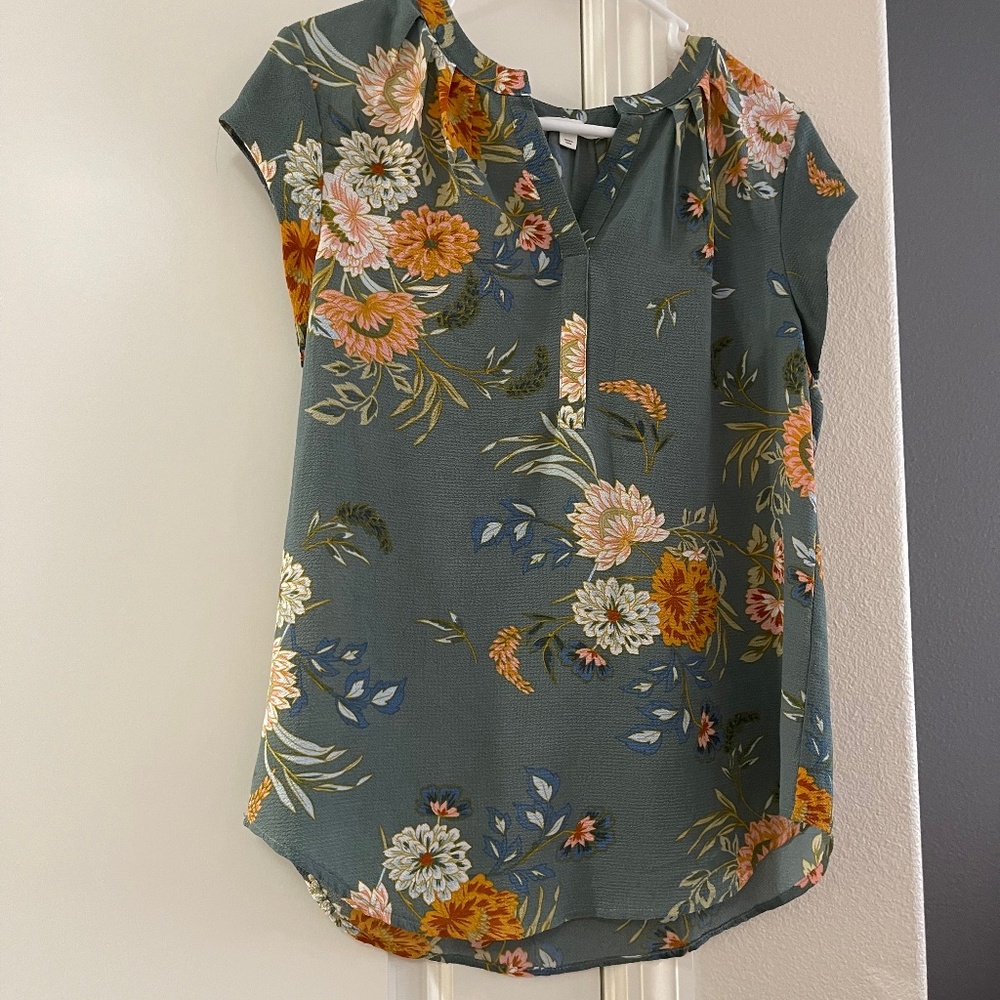 Floral blouse